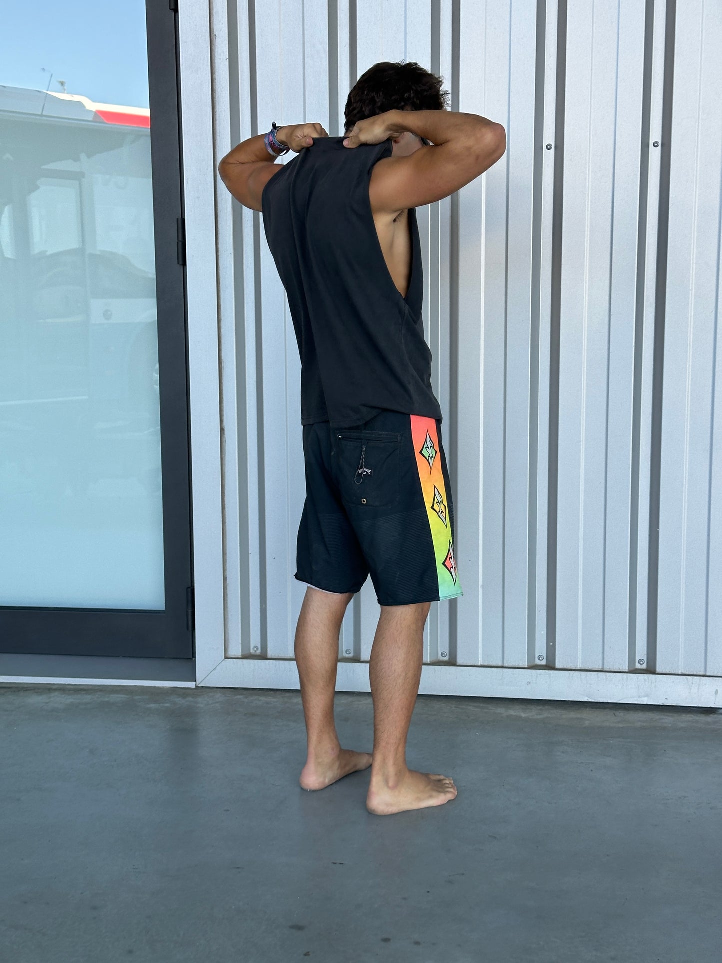 Vintage wash Sleeveless Tee