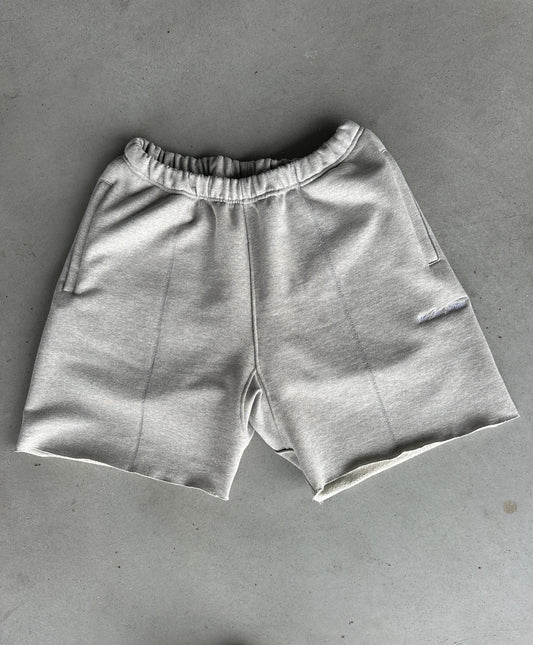 Essential Sweat-Shorts [Black/Heather Grey]