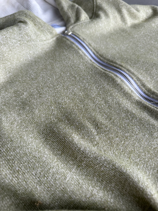 Endless Summer Light Grey Zip-up