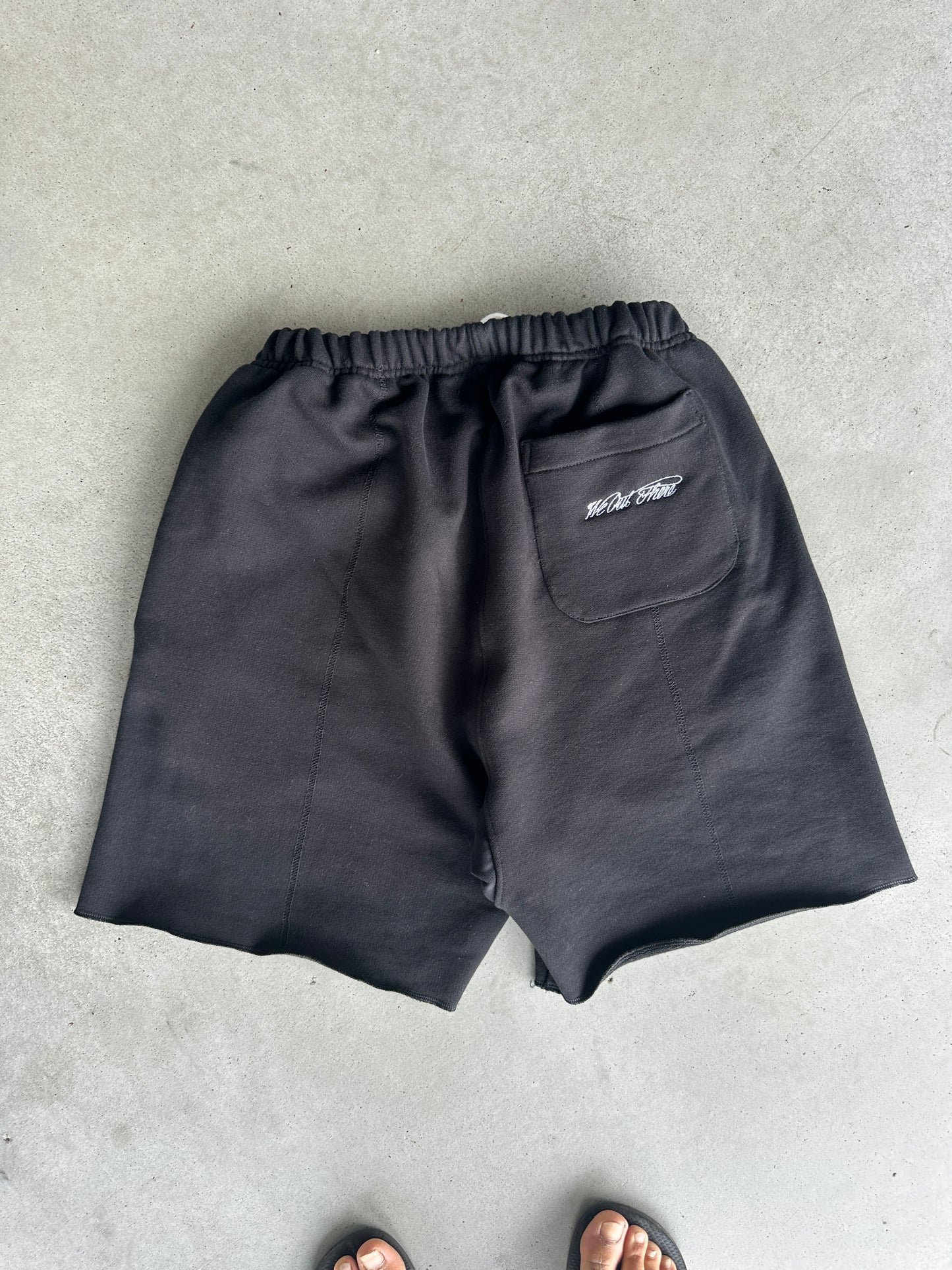 Essential Sweat-Shorts [Black/Heather Grey]