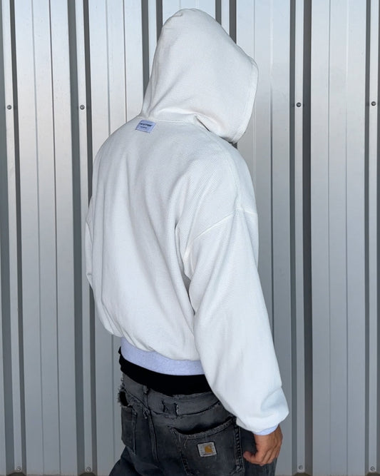 Red Chess Zip-Up  M