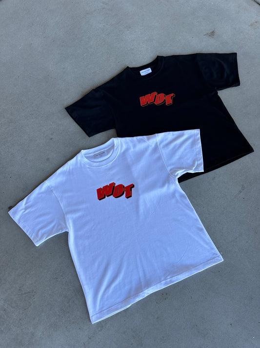 WOT T-shirt [Black/White]