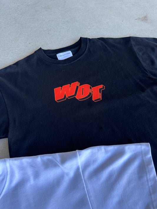 WOT T-shirt [Black/White]