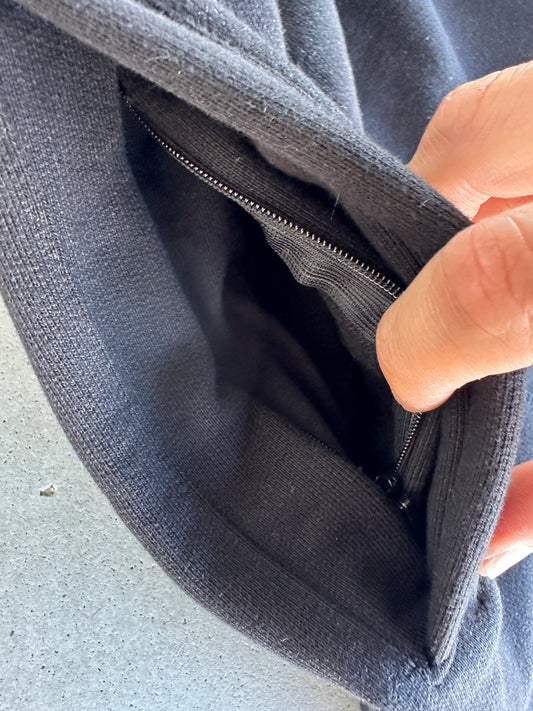 Essential Sweat-Shorts [Black/Heather Grey]