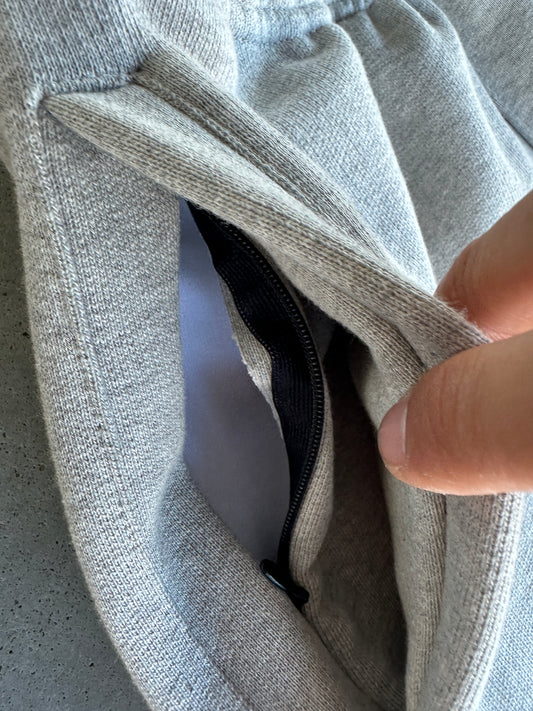 Essential Sweatpants [Black/Heather Grey]