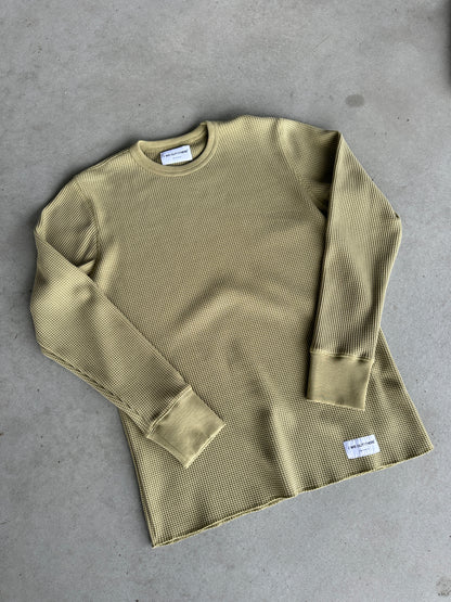 Heavyweight Waffle Longsleeve [Green]