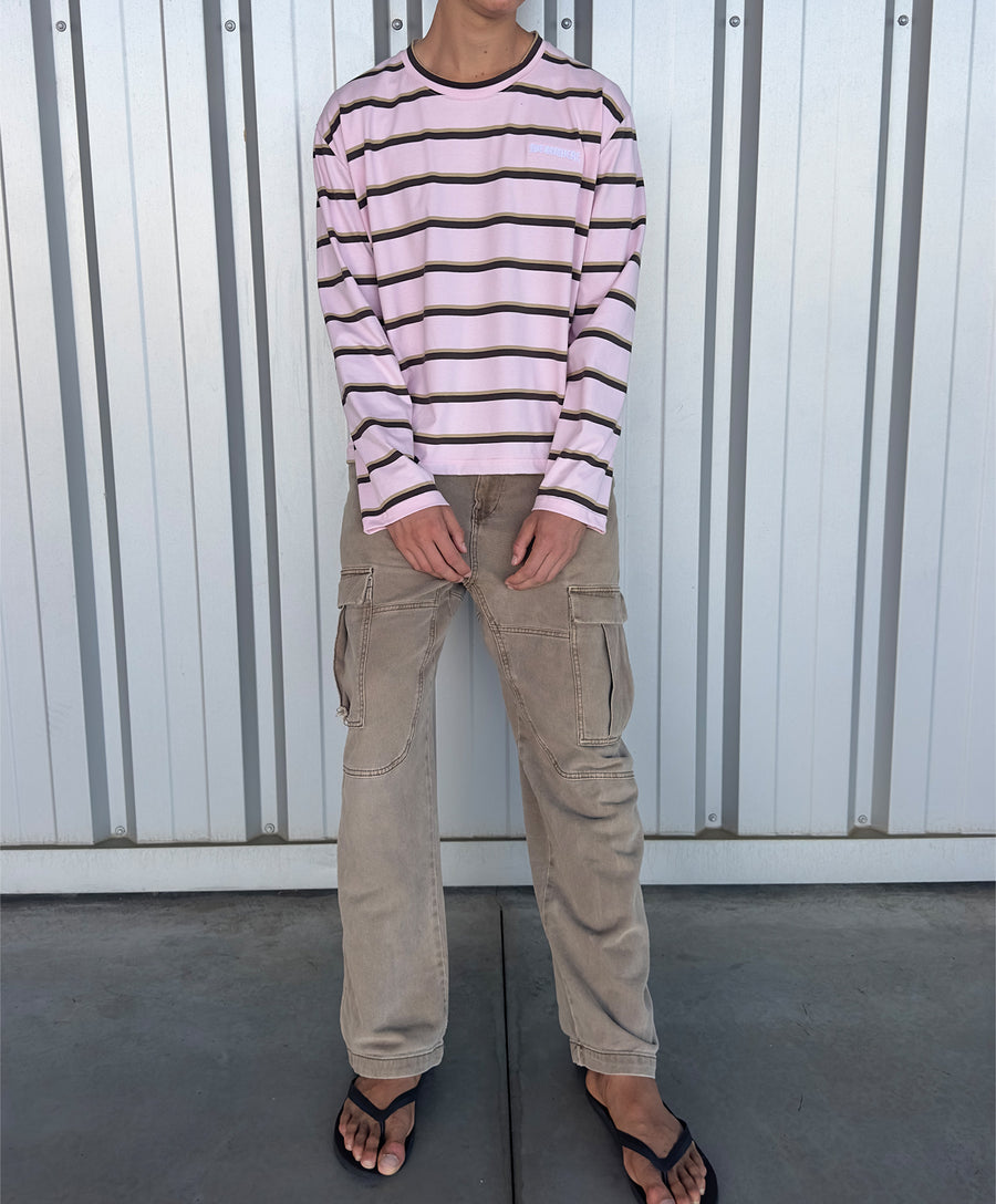 Pink Stripped Longsleeve