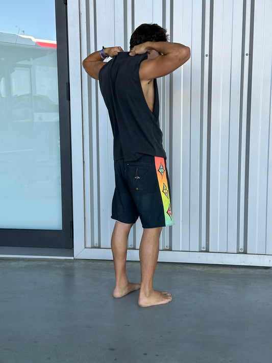 Vintage wash Sleeveless Tee