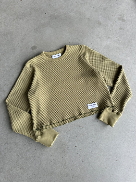 Heavyweight Waffle Top [Green]