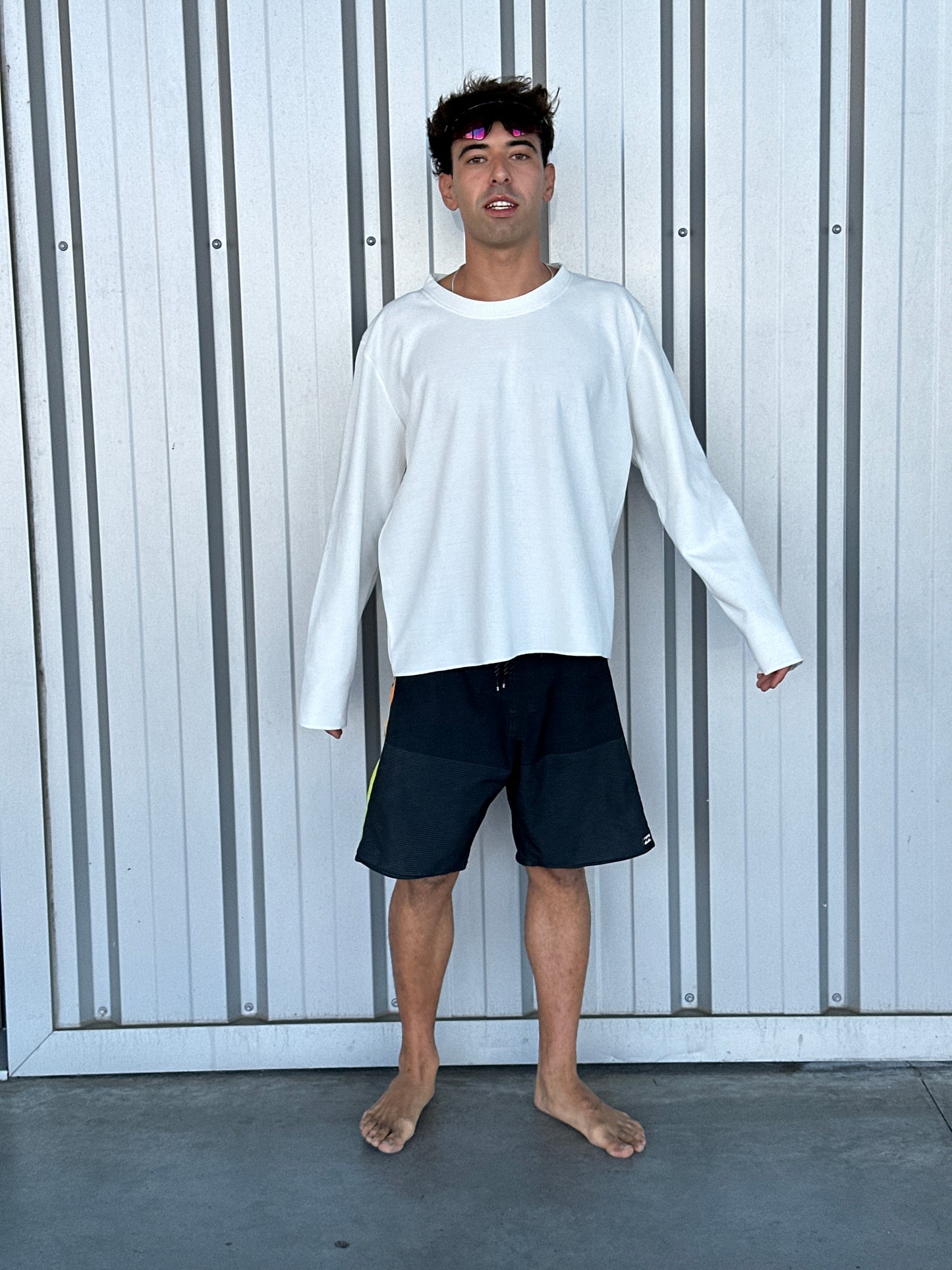 Sun7 Lightweight Longsleeve [Off-White]