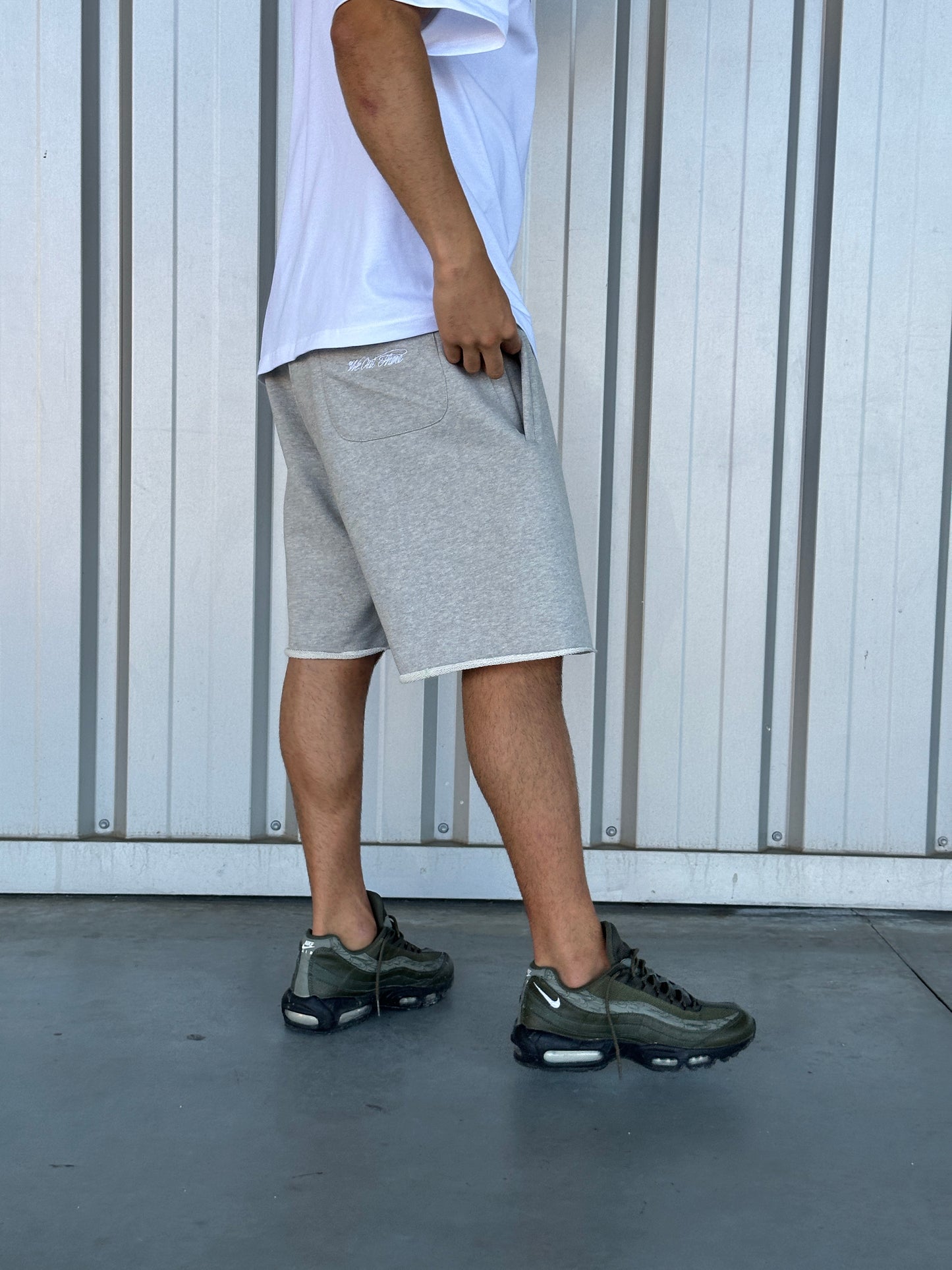 Essential Sweat-Shorts [Black/Heather Grey]
