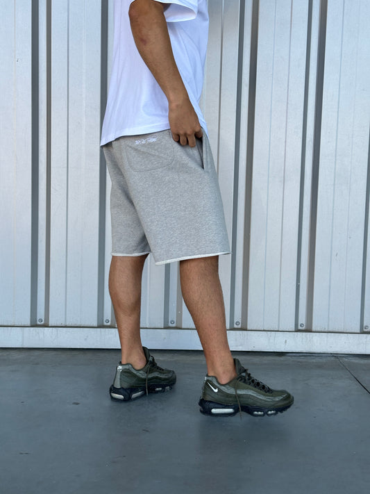 Essential Sweat-Shorts [Black/Heather Grey]