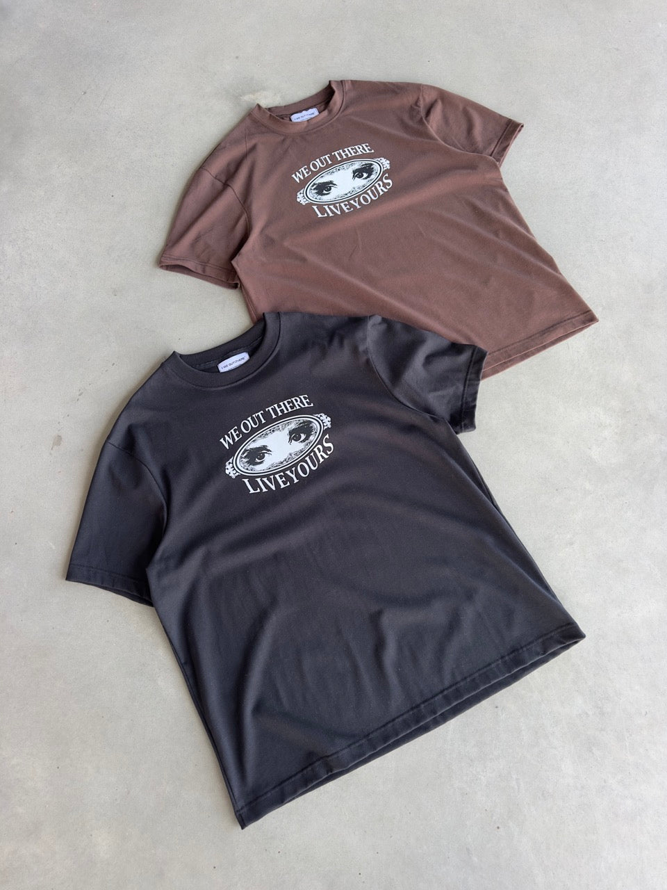 'Live Yours' Tee [Black/Chocolat]