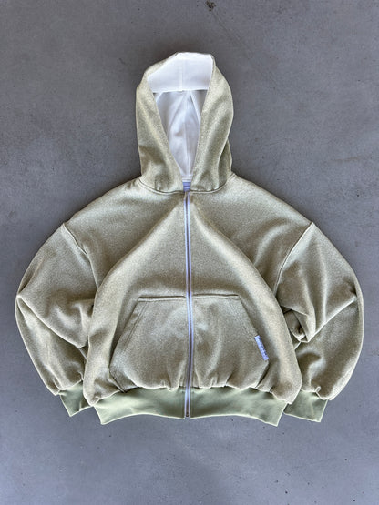 Endless Summer Light Grey Zip-up