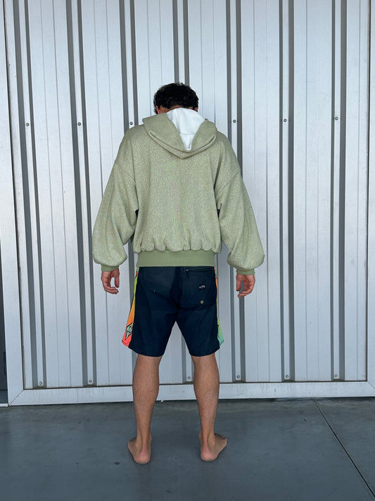 Endless Summer Light Grey Zip-up