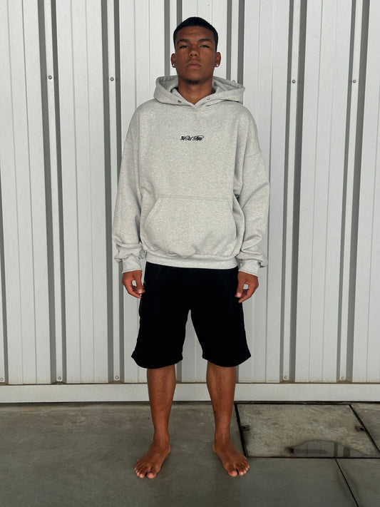 Big Signature Hoodie  [Grey]