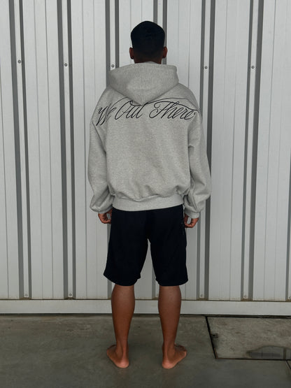 Big Signature Hoodie  [Grey]
