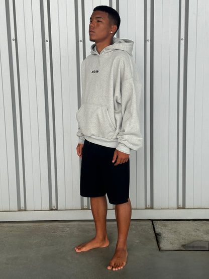 Big Signature Hoodie  [Grey]