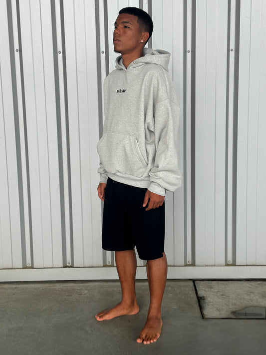 Big Signature Hoodie  [Grey]