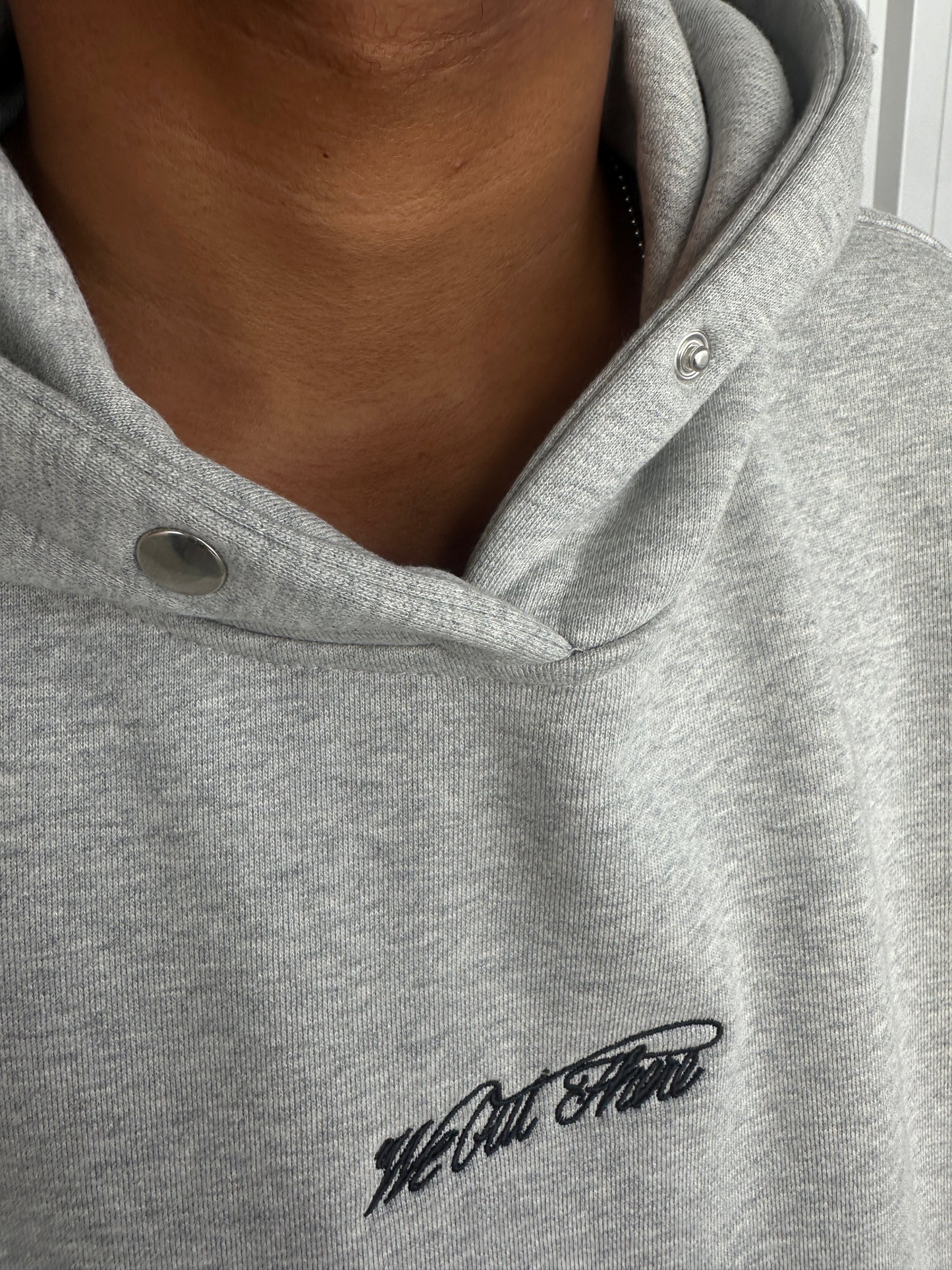 Big Signature Hoodie  [Grey]