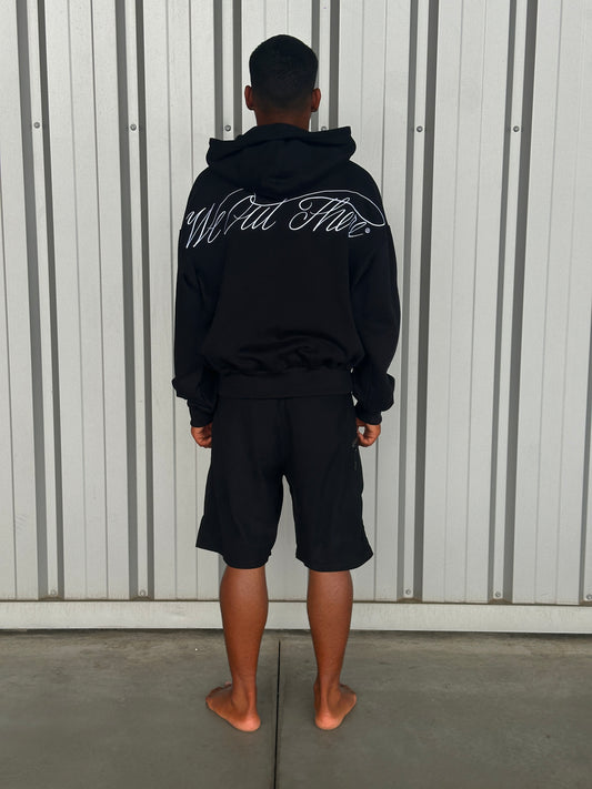 Big Signature Hoodie  [Black]