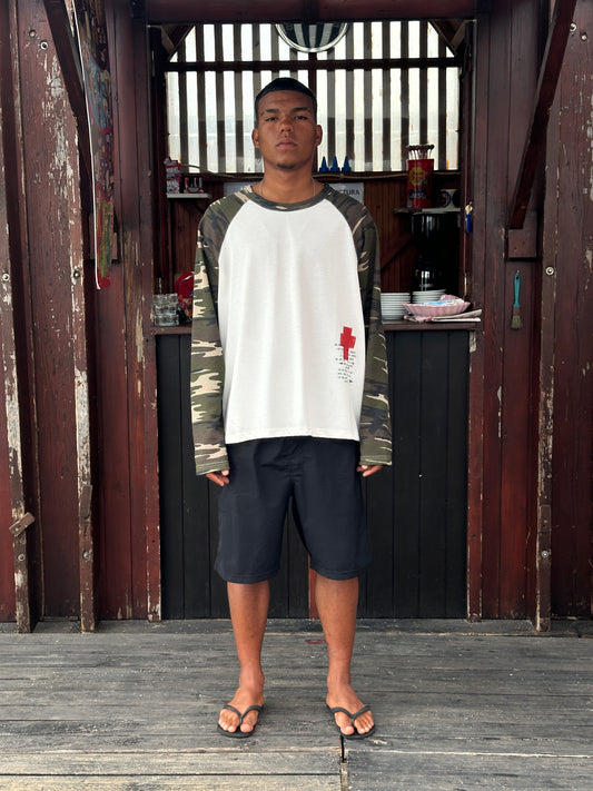 History  Longsleeve [Camo/Off-white]