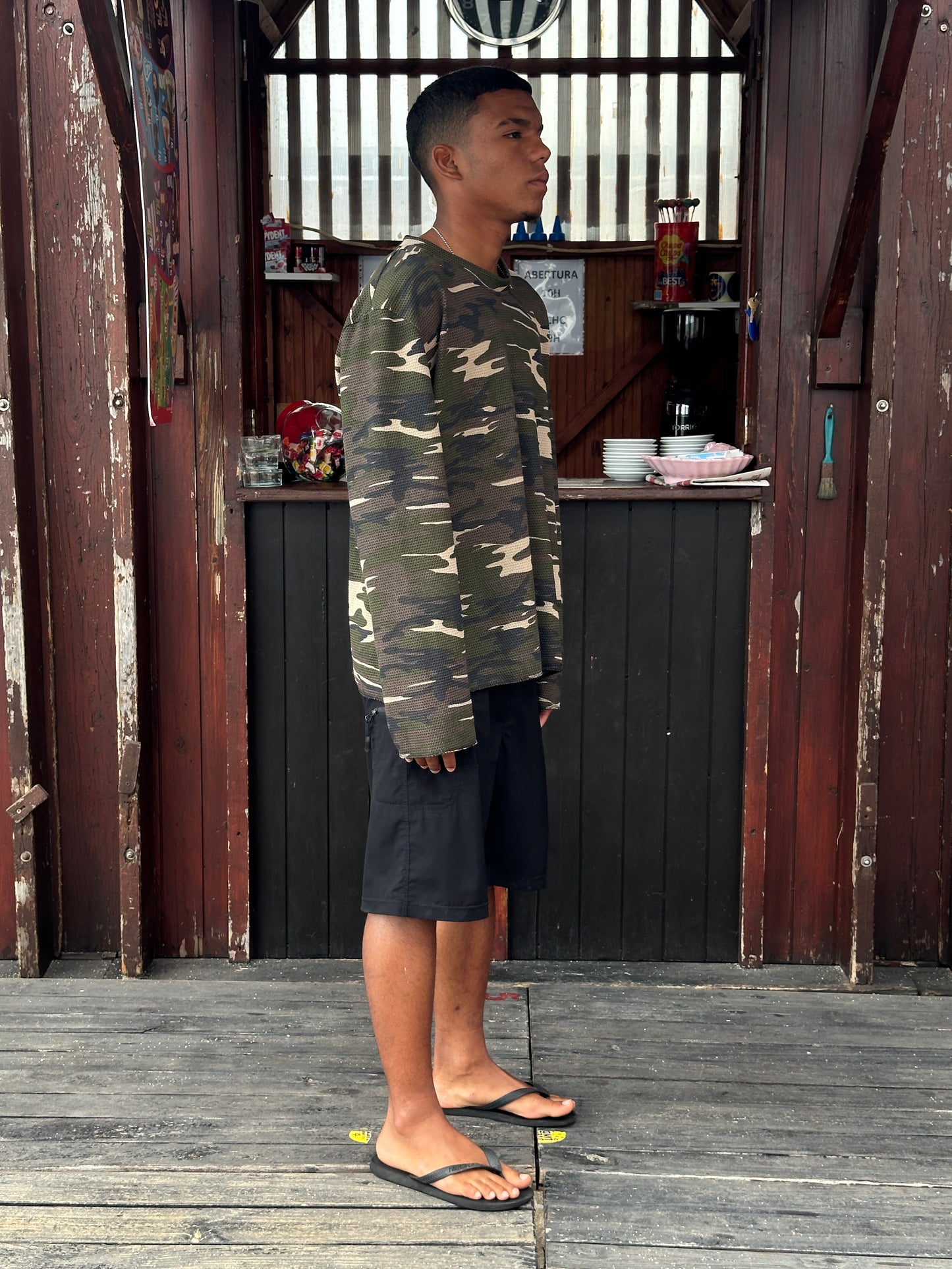 Essential Lightweight Longsleeve [Camo]
