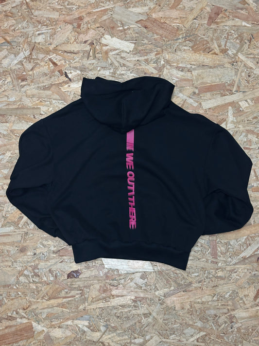 Speed Hoodie [Black/Pink] S