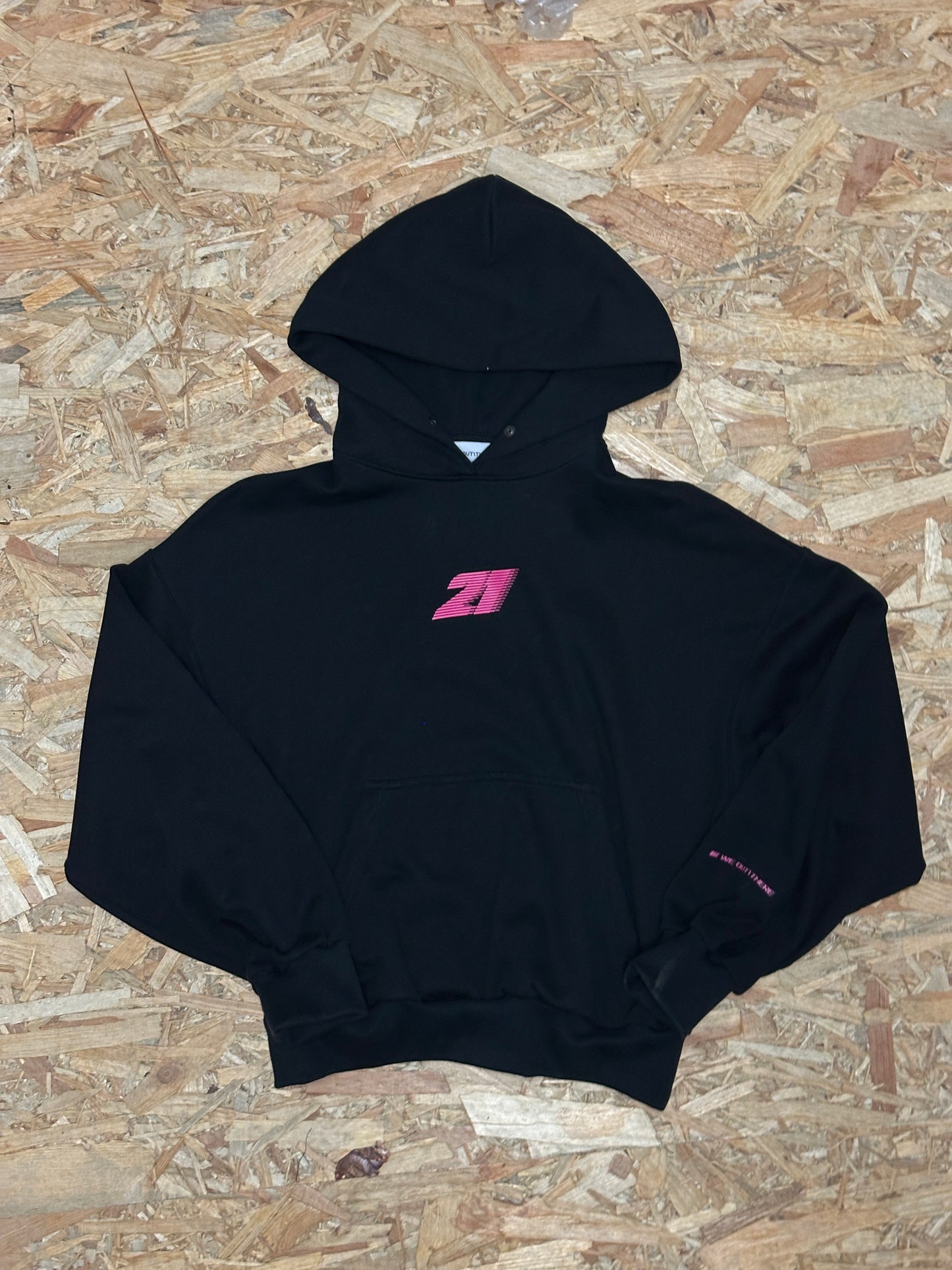 Speed Hoodie [Black/Pink] S