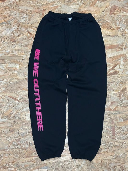 Speed Sweatpants [Black/Pink]  M