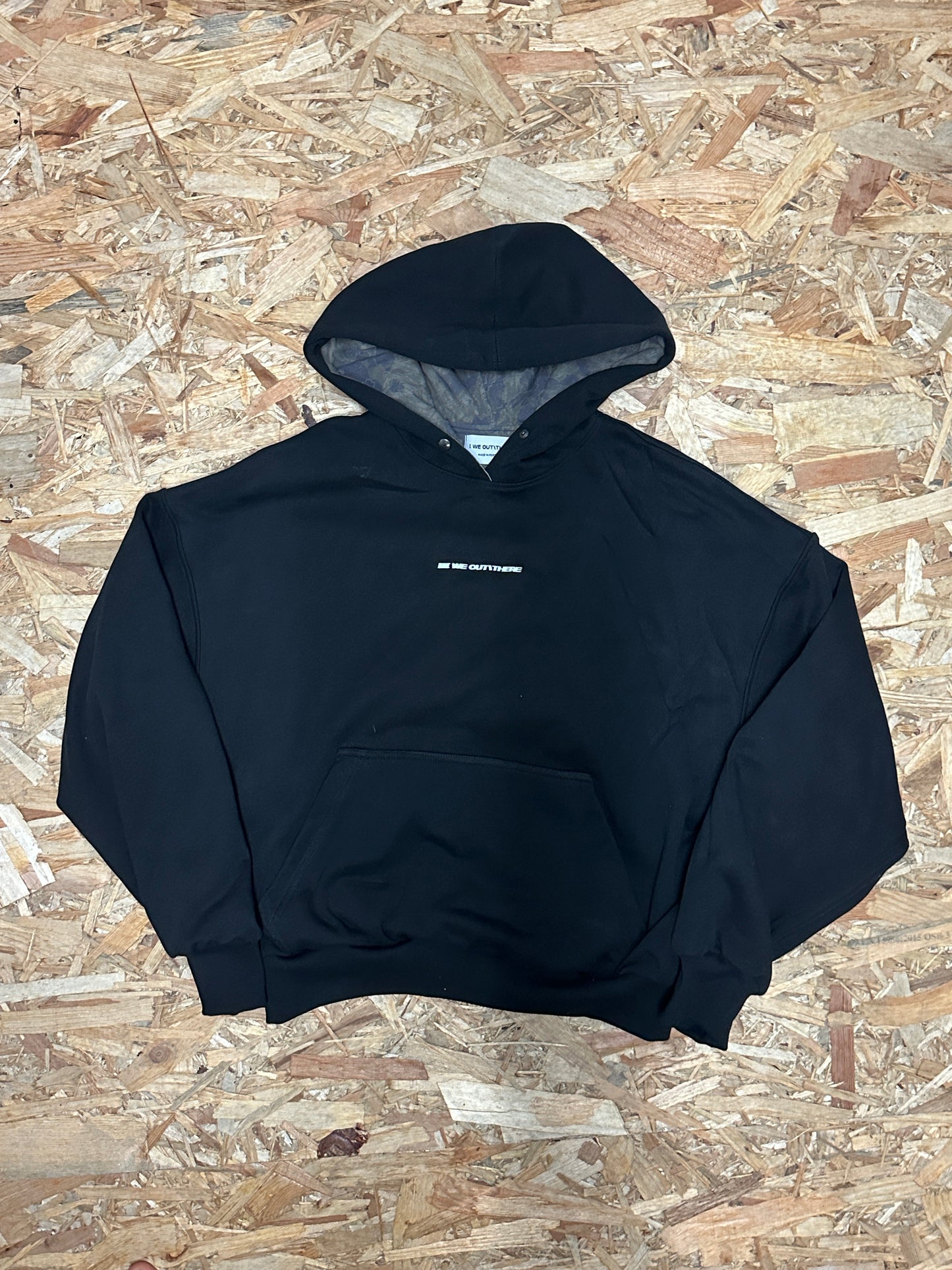 Sample Speed Hoodie Boxy Fit [Black/Camo] S