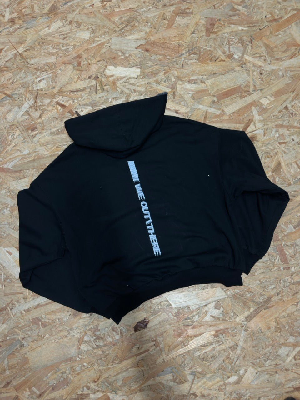 Sample Speed Light Reverse Hoodie Boxy Fit [Black/Camo] S