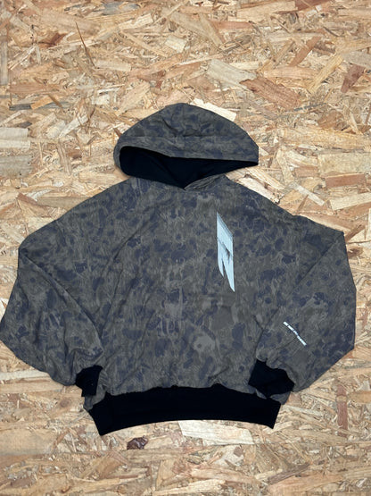 Sample Speed Light Reverse Hoodie Boxy Fit [Black/Camo] S