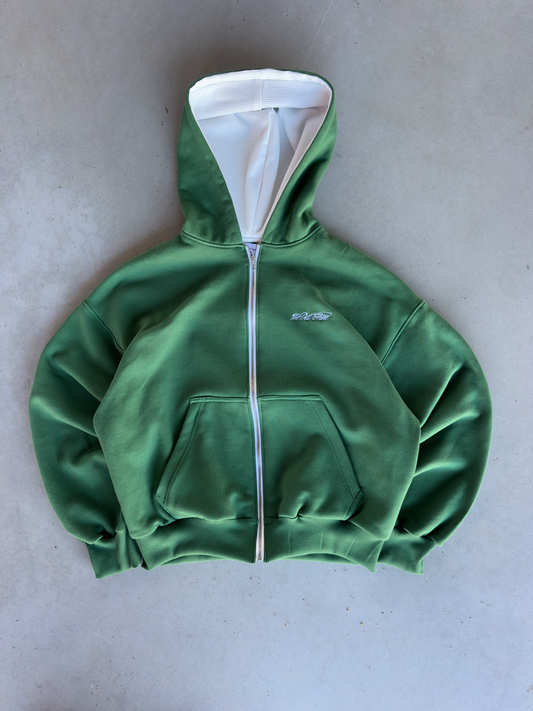 Essential Zip-Up [Racing Green]