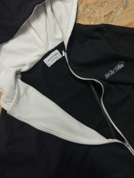Signature Zip-Up [Black] L and S