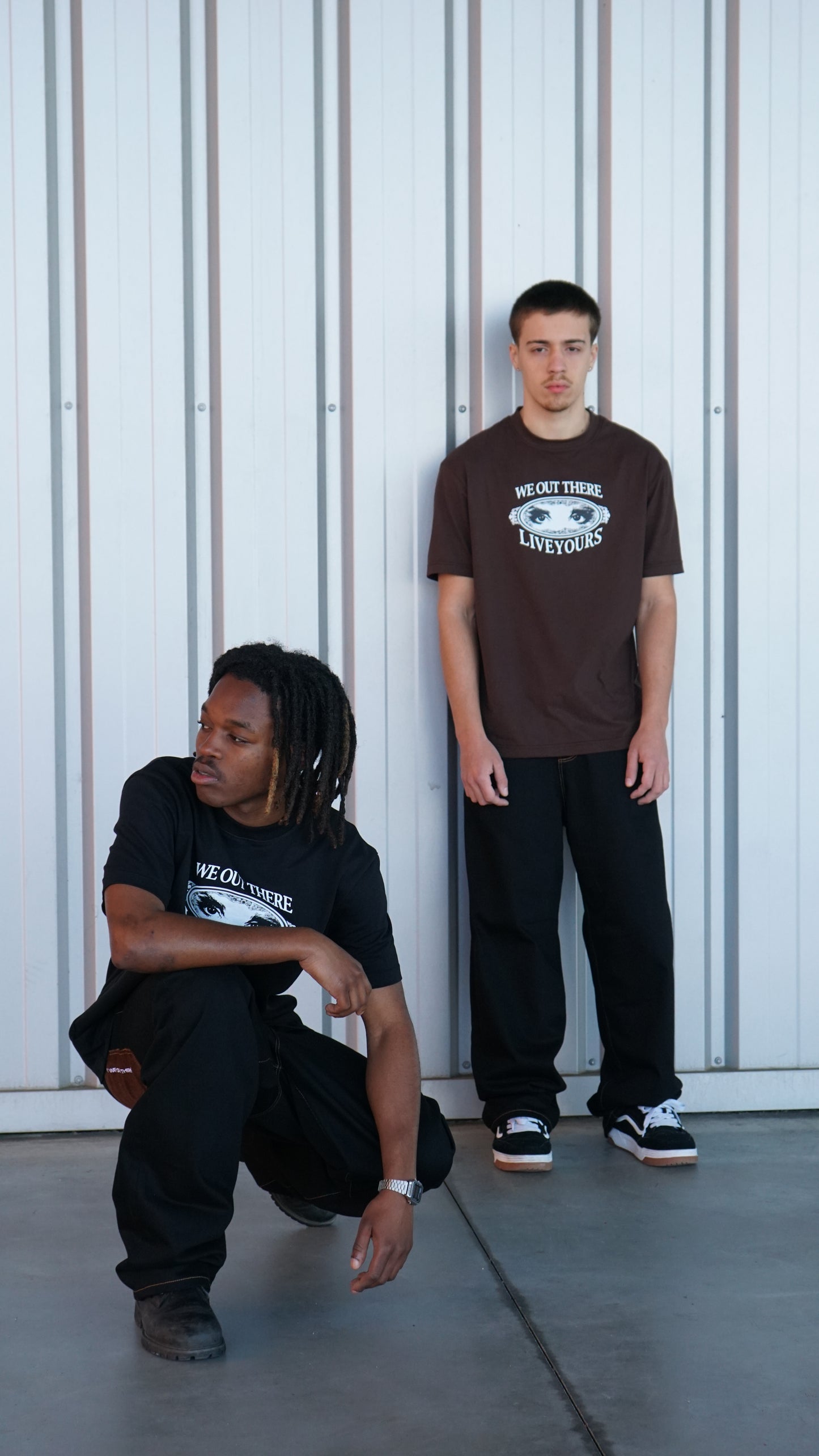 'Live Yours' Tee [Black/Chocolat]