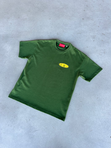 OVAL LOGO TEE [FOREST GREEN]