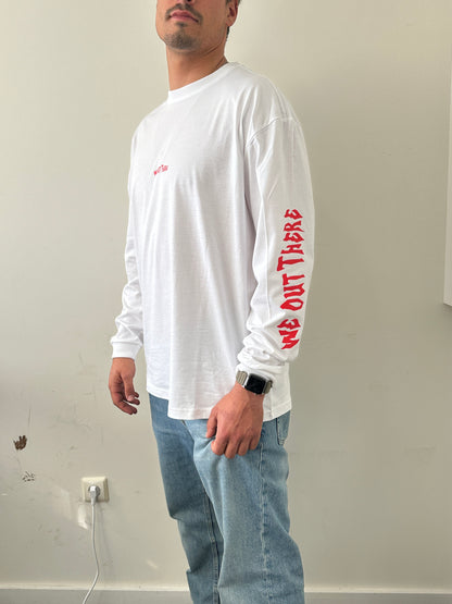 Chest Logo Longsleeve [Black/White]