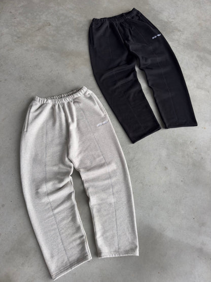 Essential Sweatpants [Black/Heather Grey]
