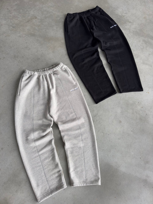 Essential Sweatpants [Black/Heather Grey]