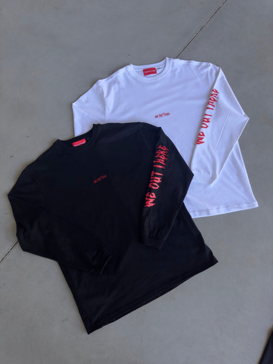Longsleeve Ale [Black/White]