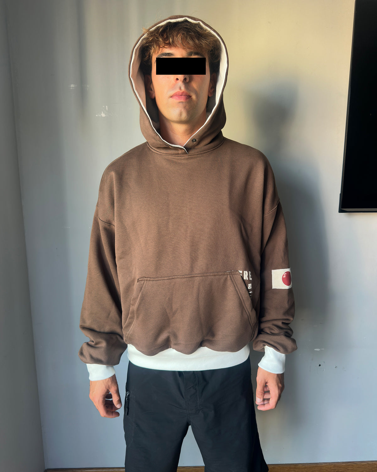 Brown Endless Dept. Hoodie M sample