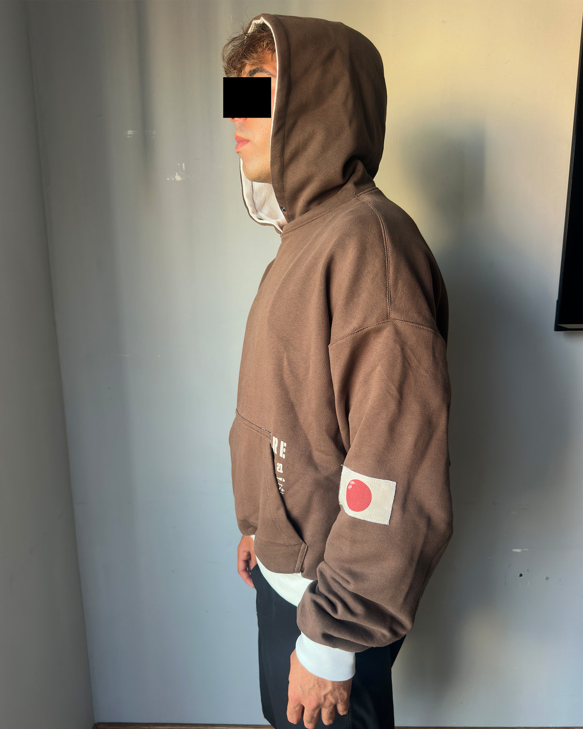 Brown Endless Dept. Hoodie M sample