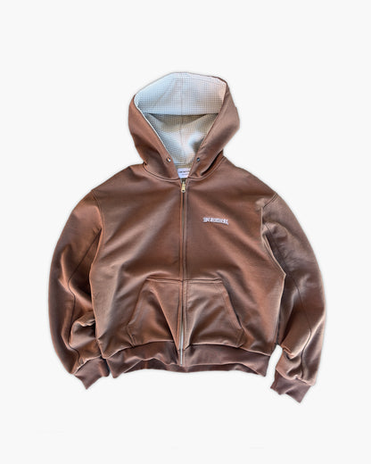 Chess Reversible Zip Through Hoodie