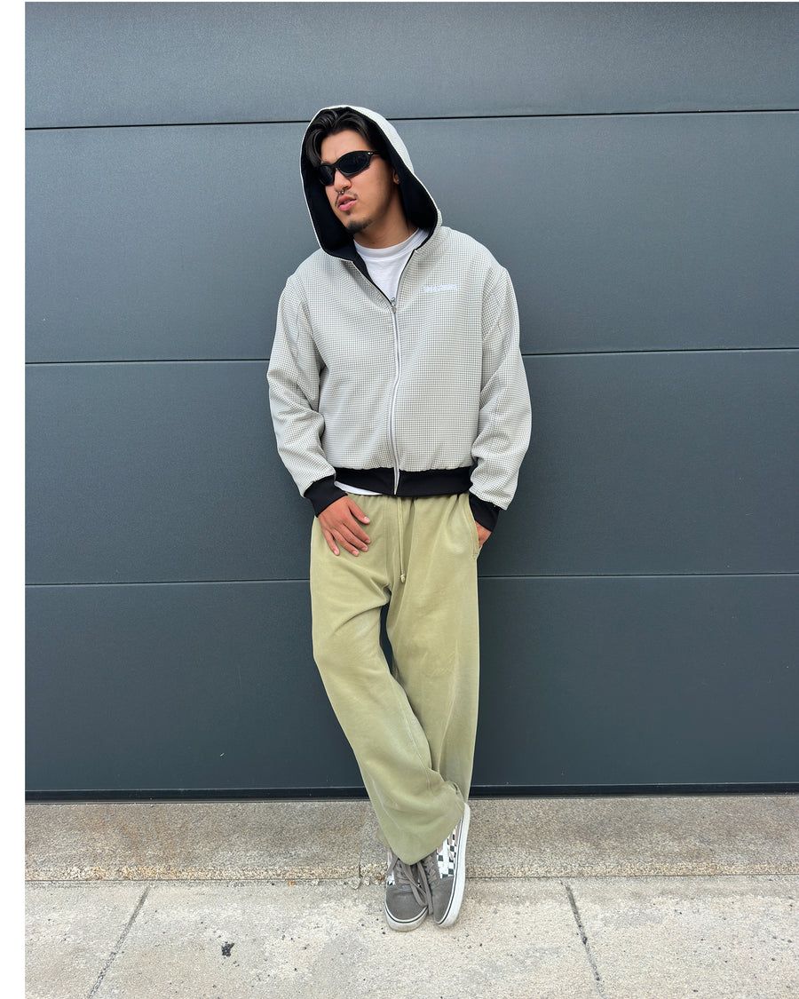 Chess Reversible Zip Through Hoodie