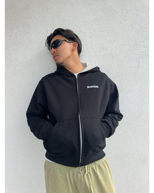 Chess Reversible Zip Through Hoodie