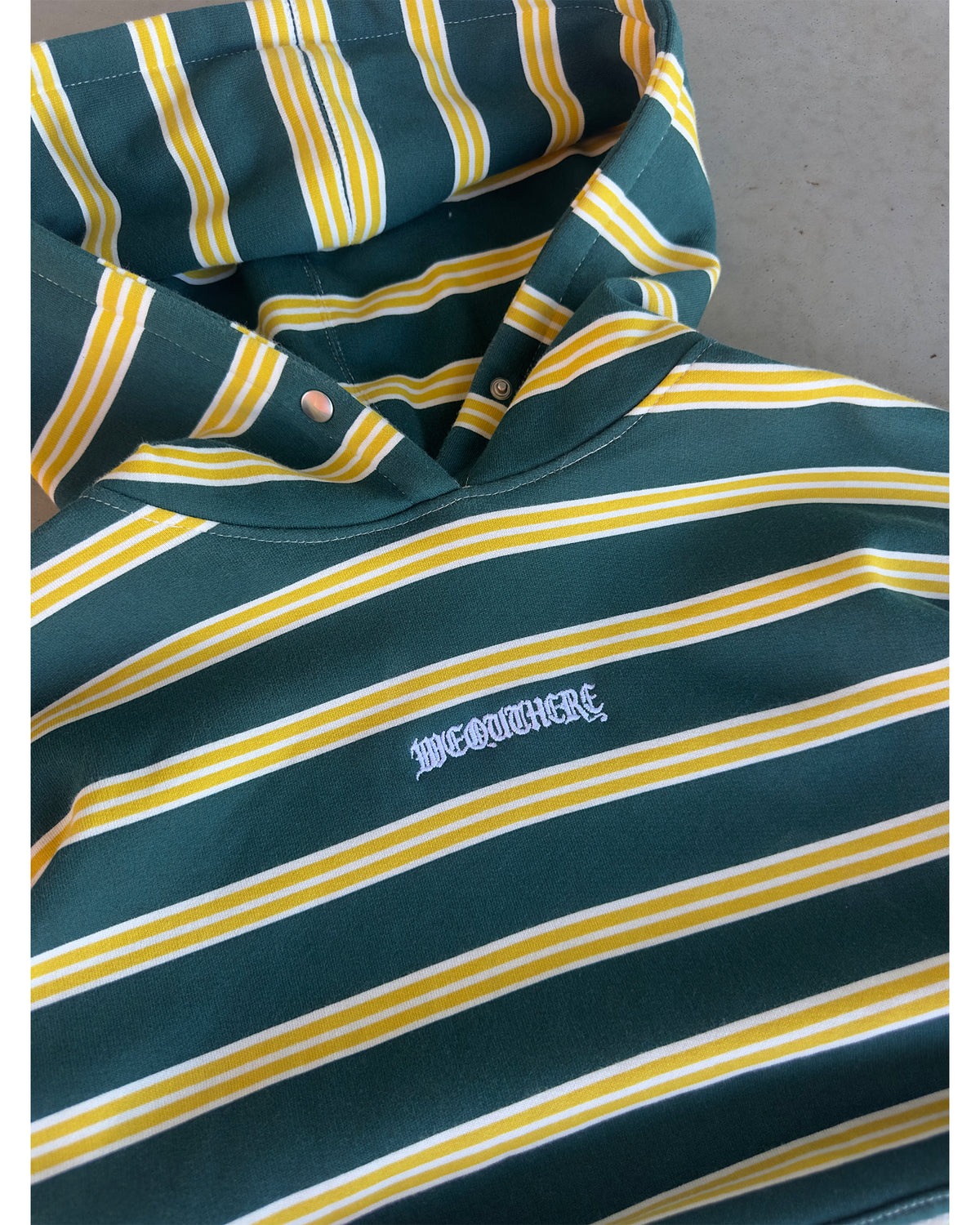 Greenstripped Hoodie