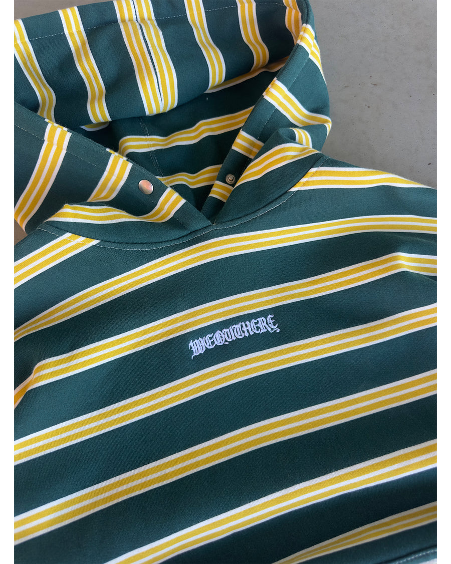 Greenstripped Hoodie
