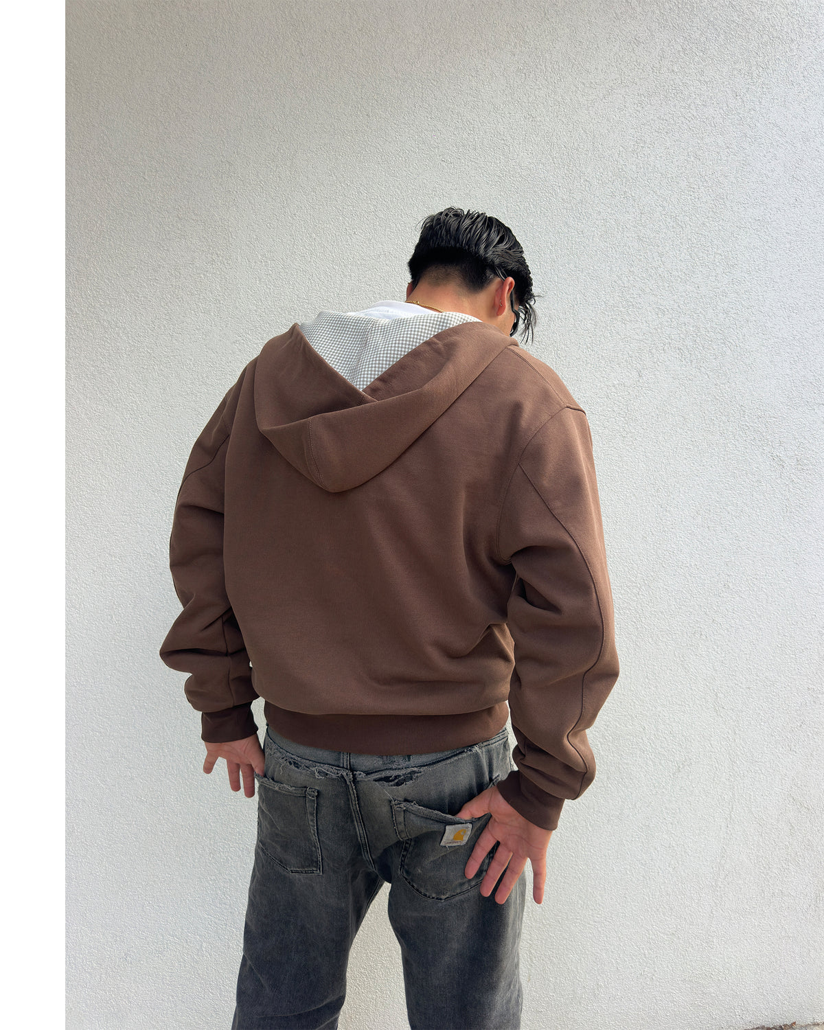 Chess Reversible Zip Through Hoodie