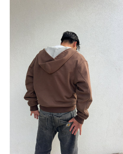 Chess Reversible Zip Through Hoodie